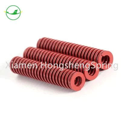Manufacturers Wholesale Custom Stainless Steel Springs Red Coated Compression Springs for Automotive Industry
