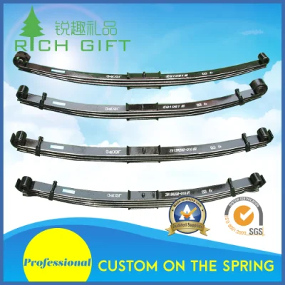 Customized Flat Spiral Spring with Rectangle Wire and Nickle Plating