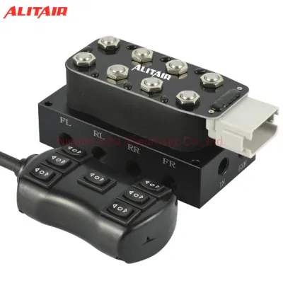 Avu4 Vu-4f Pneumatic Air Ride Suspension Solenoid Valve with AVS Switch Controller