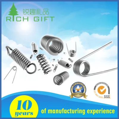 Custom Powerful Steel Single LED Torsion Spring Downlight Light Heavy Duty Music Wire Square Fixture Clip Wire Small Lighting V-Shaped Coil Auto Seat Spring