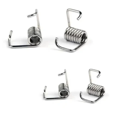 Factory Customized Double Torsion Spring Stainless Steel All Kinds of Lamp Clip Torsion Spring Rotating Small Coil Spring