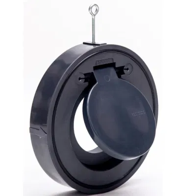 High Quality PVC Swing Check Valve UPVC Wafer Type Drain Check Valve Plastic Single Disc Check Valve UPVC Non Return Flap Valve