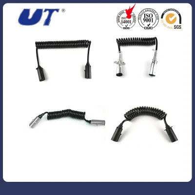 Hot Sale PU Spring Tube Nylon Spiral Air Hose Electric Coil