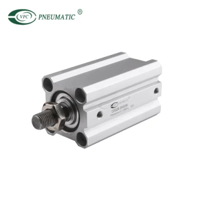 C (D) Q2 Series Double Acting Single Rod Compact Air Cylinder