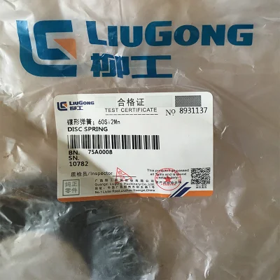 Wheel Loader Disc Spring (75A0008) for Liugong Loader