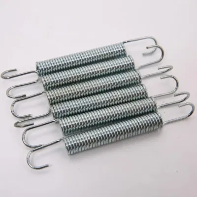 Metal Product Extension Spring Motorcycle Shock Spring Two Hook End Tension Springs
