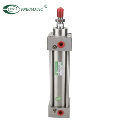 Sc Series Standard Tie Rod Double Acting Pneumatic Cylinder