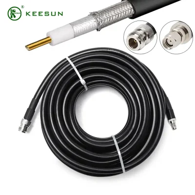 Lrm400 Coaxial Cable N Male to RP SMA Male Low Loss for Helium Hotspot Antenna
