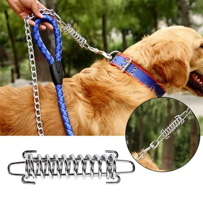 Hongsheng High Quality Custom Spring Steelstainless Steel Heavy-Duty Dog Leash Shock Absorbing Spring