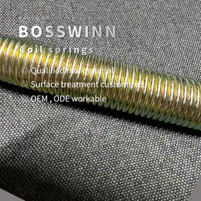 Specified to Comply with DIN Standards Metric Extension Springs