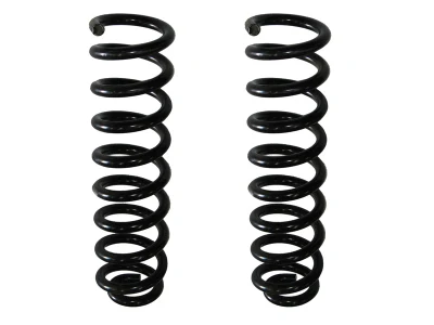 2.5&quot; Coil Spring Front Lift with Pile Coating Black Color