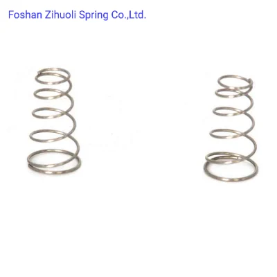 Small Dimension 2mm Galvanized Compression Spring for Ballpoint Pen