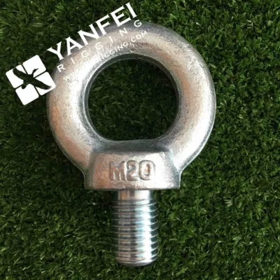 Wholesale Hardware Rigging DIN580 Carbon Steel Drop Forged Galvanized Lifting Eye Bolt with Metric Thread