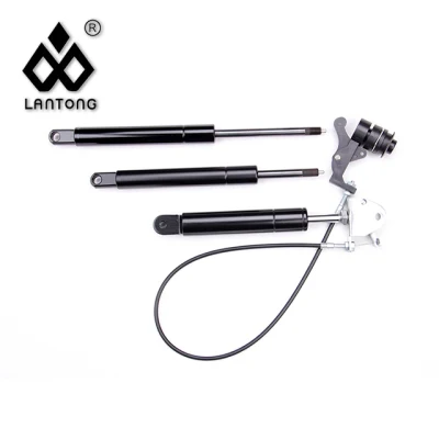 Lockable Rigid Adjustable Controllable Locking Gas Spring with Button