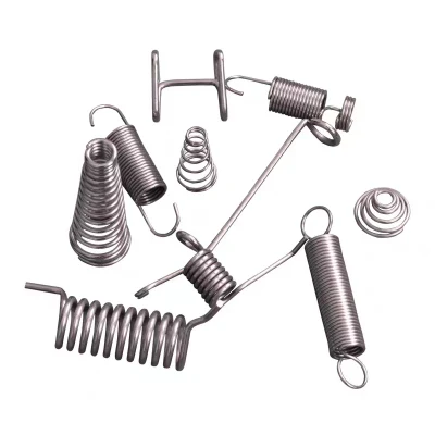 Stainless Steel Nickel-Plated 90&deg; /120/180&deg; Clip Torsion Spring Accessories 304 Right-Hand Torsion Torsion Spring