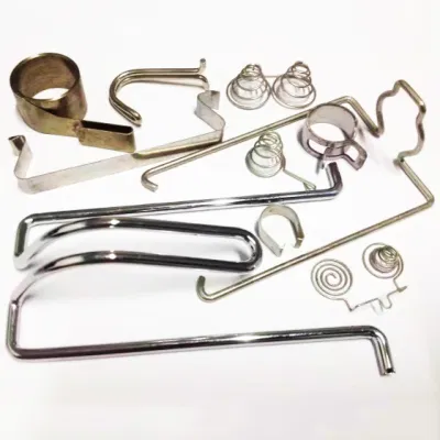 Customized Metal Spiral Adjustable Stainless Steel Double Torsion Spring