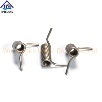 Double Bending Arms Steel with Nickle Plated Torsion Spring