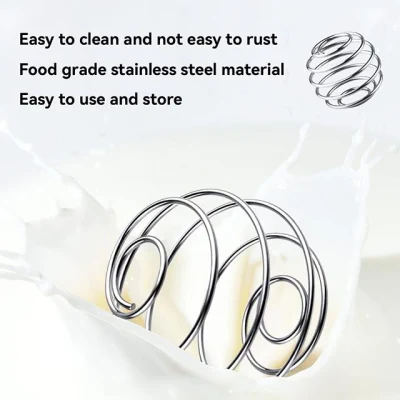Hongsheng Customized Spiral Compression Spring Protein Powder Bottle 316 304 Stainless Steel Shaker Ball