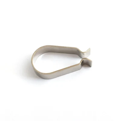 Hongsheng Spring Custom Metal Aluminum Stainless Steel U Shape Spring Flat Metal Clip