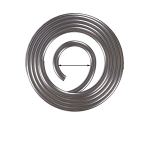 Alloy Small Long Barrel Die 5mm Flat Wire Stainless Steel Torsion Tension Spring Battery Connector Toy Coil Springs