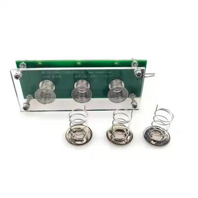 Customized Stainless Steel Electrical Touch Micro Switch Touch Button Spring