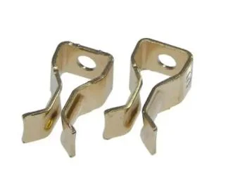 Custom Electrical Metal Brass Stamping Part/Metal Hardware Copper Stamping Small Battery Spring Electrical Contacts