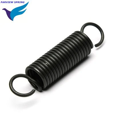  Farview Processing and Production of Double Hook Extension Springs Powerful Mechanical Extension Springs, Stainless Steel Springs