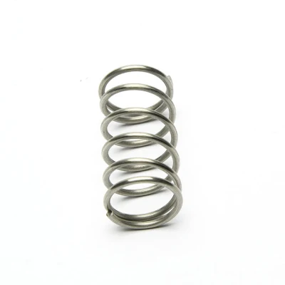 Custom Long Small High Precision Nickel Zinc Plating Stainless Steel Flat Wire Coil Spiral Compression Springs