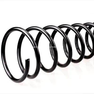 Customized Powder Coated Carbon Steel Coil Compression Springs with Ground Ends
