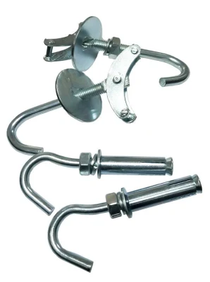  High-Quality Carbon Steel M6-M20 J Type Anchor Bolt