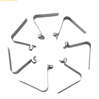Manufacturers Directly Provide Stainless Steel V-Shaped Shrapnel Compression Spring Inside The Positioning of The Pinball Buckle to The Drawing Sample Customiza