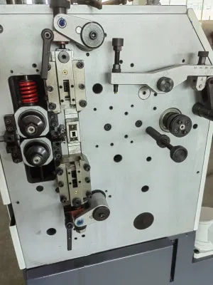 CNC Spring Coiling Machine with 2 Axis 0.15~0.8mm KCT-8C Stainless Steel Springs for Metric Extension Springs