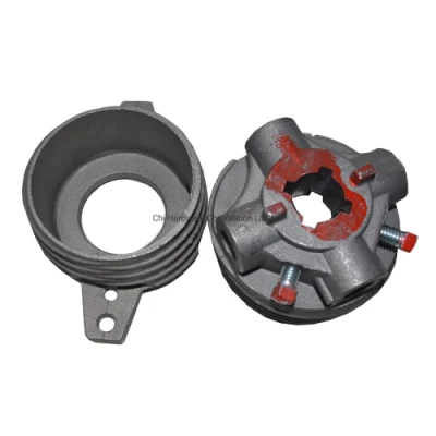 Garage Door Plate Spring Coil Loaded Shock Absorbers Spring Bumper D27&prime;&prime;