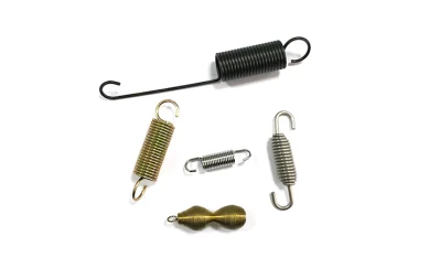 Hongsheng Stainless Steel Brake Bicycle Return Double Hook Coil Tension Spring Custom Extension Spring