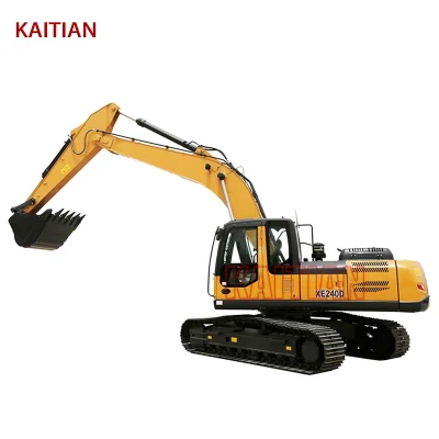 24 Ton Xe240d Crawler Excavator Hydraulic Generator Crawler Excavator