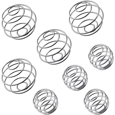 Hongsheng Customized Spiral Compression Spring Protein Powder Bottle 316 304 Stainless Steel Shaker Ball