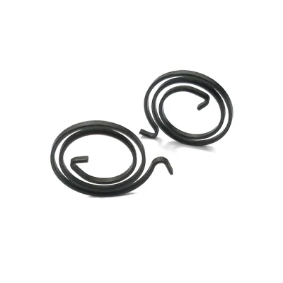 Electrophoresis Black Carbon Cteel Music Wire Flat Coil Clock Springs Torsion Spiral for Door Handle