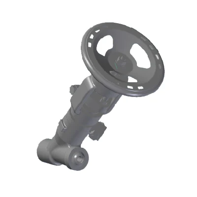 4 Inch Air Factory Cheap Price Spring Return Wcb Manual Drain Valve