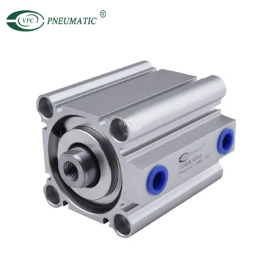 C (D) Q2 Series Double Acting Single Rod Compact Air Cylinder
