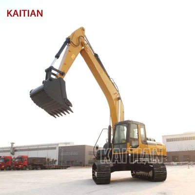 27 Ton Digger Excavators Xe270dk Hydraulic Excavator with Closed Cabin
