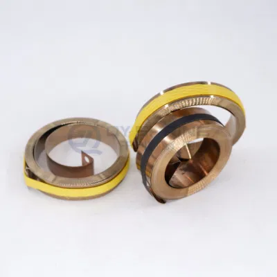 Qianye Custom Stainless Steel Flat Coil Spiral Tension Power Spring