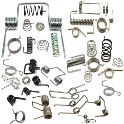 Factory Stainless Steel Wire Diameter Spring Furniture Torsion Spring Small Custom Hardware Double Torsion Spring