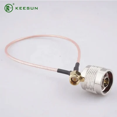 DC ~ 12, 4 GHz Spina Maschio Tipo N Rg316 a Bassa Perdita a Cavo Di Prolunga Spina Maschio SMA N a Crimpare Maschio SMA Per Cavo Pigtail/Extension/Jumper Rg316