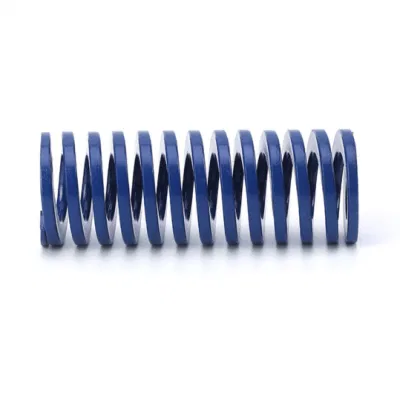 OEM Custom Carbon Steel Flat Wire Coiled Helical Compression Mould Die Spring