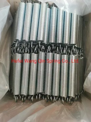 High Quality Zinc-Plated Double Pull Extension Spring for Door or Window