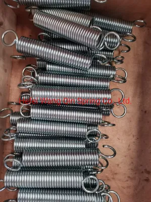 High Quality Zinc-Plated Double Pull Extension Spring for Door or Window