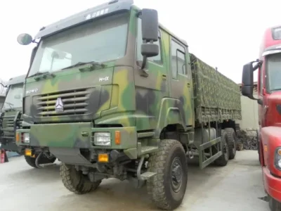 6X6 Cargo Truck Sinotruk HOWO Transportation Truck
