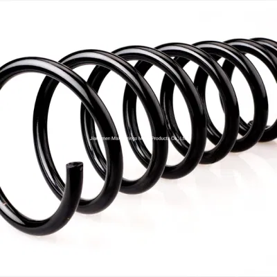 Customized Powder Coated Carbon Steel Coil Compression Springs with Ground Ends