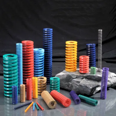 High Quality Heavy Duty Large Diameter Metal Coil Helical Compression Mold Spring for Machinery