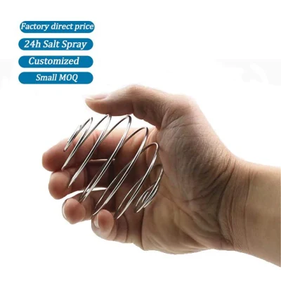 Customized Food Grade 304 316 314 SUS Wire Whisk Mixer Ball Spring for Protein Shake Bottle Ball Spring